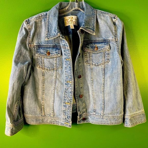 Lauren Ralph Lauren Jackets & Blazers - LAUREN Ralph Lauren vintage classic denim jean jacket